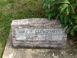 Mary Alice <I>Brass</I> Clingerman 