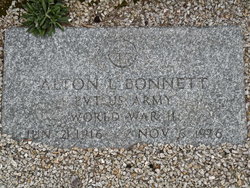 Pvt Alton Loran Bonnett 