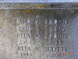 Ursula Rita Ward “Rita” <I>Dwyer</I> Scotti 