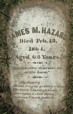 James M Hazard 