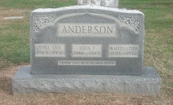 Vina Ann <I>Richardson</I> Anderson 