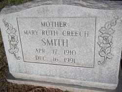 Mary Ruth <I>Creech</I> Smith 