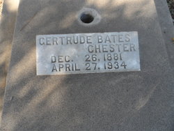 Gertrude Annette <I>Bates</I> Chester 