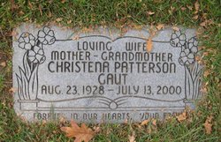 Christena <I>Patterson</I> Gaut 
