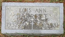 Lois Ann Barrett 