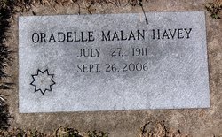 Oradelle M <I>Malan</I> Havey 