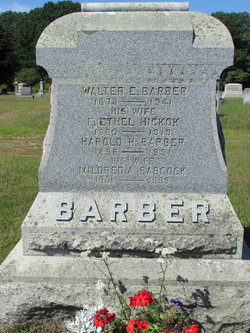 F Ethel <I>Hickok</I> Barber 