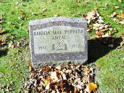 Rhoda Mae <I>Peppler</I> Antal 