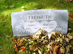 Martha <I>Knuth</I> Freimuth 