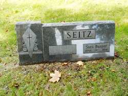 Sara Jane “Sally” <I>Burger</I> Seitz 