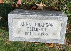 Anna <I>Johanson</I> Peterson 