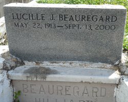 Lucille J “Lula” <I>Beauregard</I> Hilliard 