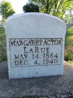 Margaret L. <I>Actor</I> LaRue 