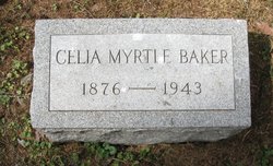 Celia Myrtle <I>MacCartney</I> Baker 