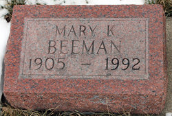 Mary K. <I>Brooks</I> Beeman 