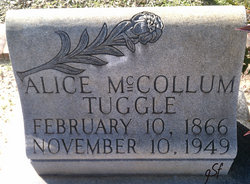 Alice Virginia “Ginny” <I>McCollum</I> Tuggle 
