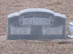 Bessie Eulas <I>Jarvis</I> Allison 