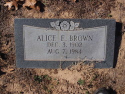 Alice May <I>Enox</I> Brown 