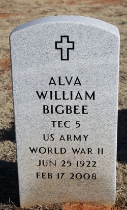 Alva William Bigbee 