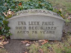 Eva Bell <I>Leek</I> Paige 