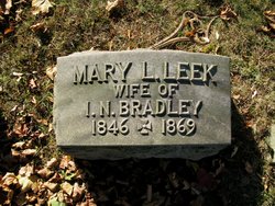 Mary L <I>Leek</I> Bradley 