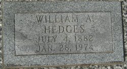 William A Hedges 