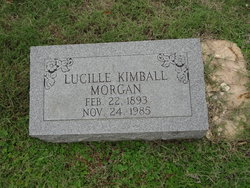 Lucille <I>Kimball</I> Morgan 