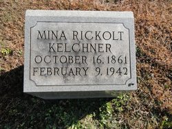 Mina <I>Rickolt</I> Kelchner 
