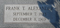 Frank T. Alexander 