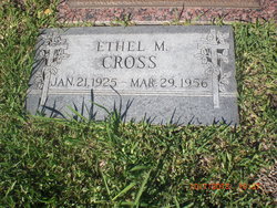 Ethel Marie <I>Higginbotham</I> Cross 