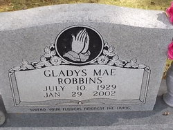 Gladys Mae <I>Warhurst</I> Robbins 