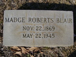 Madge <I>Roberts</I> Blair 