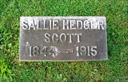Sallie <I>Hedger</I> Scott 