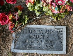 Georgia Ann Madden 