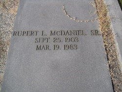 Rupert L McDaniel Sr.
