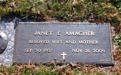 Janet Evelyn <I>Johnson</I> Amacher 