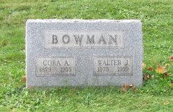 Cora Alma <I>Blosser</I> Bowman 