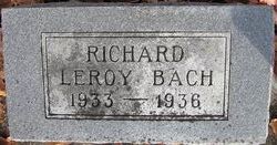 Richard Leroy Bach 