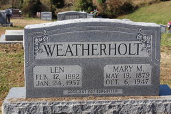 Mary M. <I>Tabeling</I> Weatherholt 