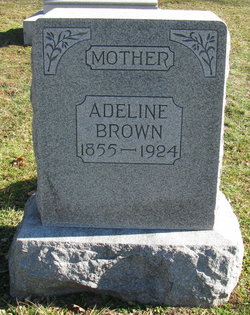 Adeline A. “Addie” <I>Robbins</I> Brown 