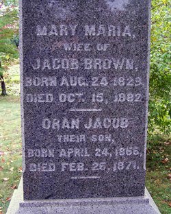Mary Maria <I>Klein</I> Brown 