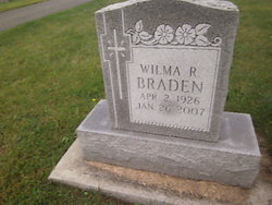 Wilma R <I>Sayne</I> Braden 