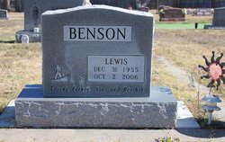 Lewis Wayne “Lewy” Benson 