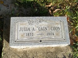 Julia Ann <I>Cain</I> Coon 