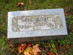 Nellie H “Nell” <I>Gregory</I> Witzel 