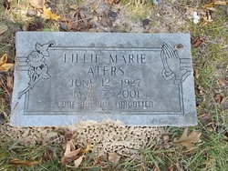 Lillie Marie “Dude” <I>Rose</I> Aters 