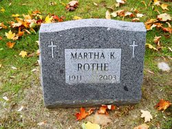 Martha Katherine <I>Baumann</I> Rothe 