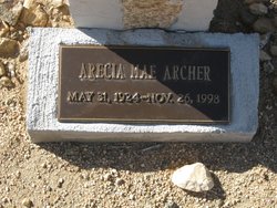 Arecia Mae <I>Gobbell</I> Archer 