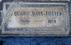 Clara <I>Bale</I> Foster 