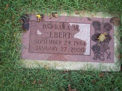Barbara Anne <I>Melzer</I> Ebert 